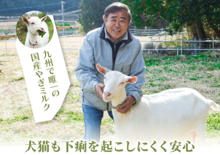 大分県大分市ヤギミルク