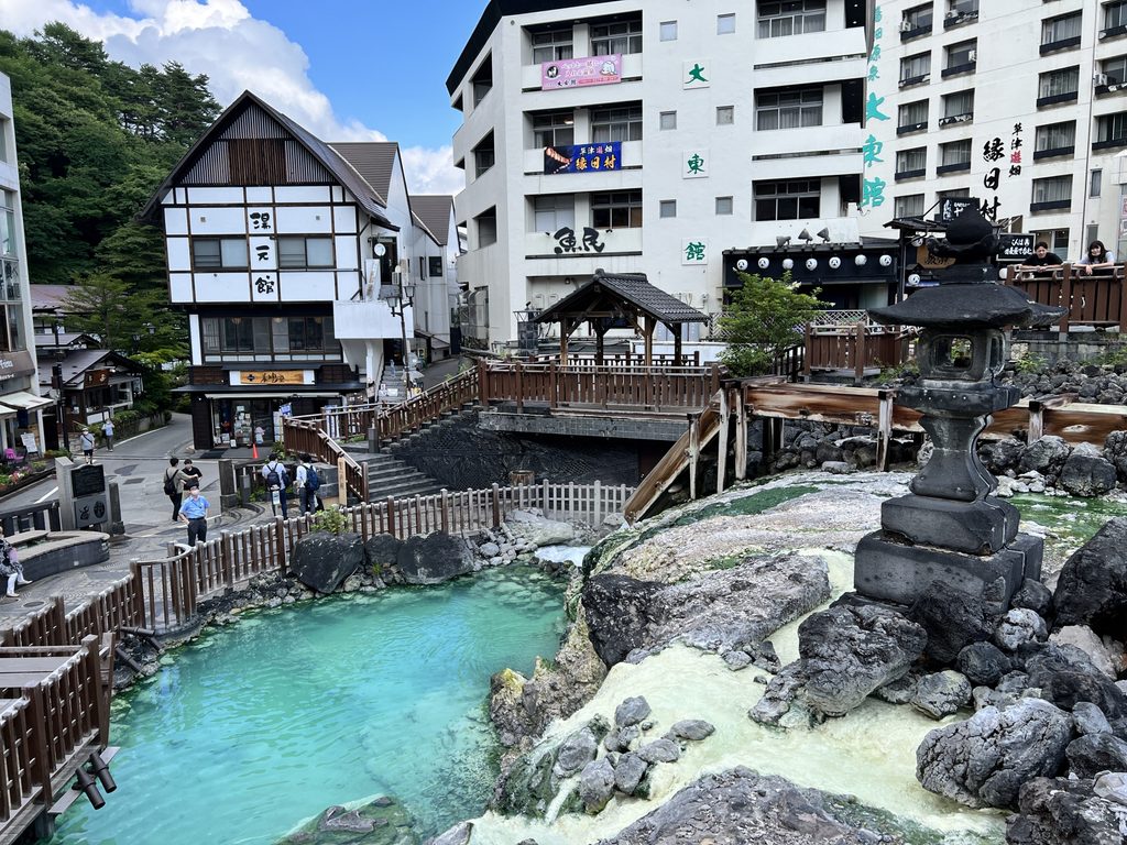 草津温泉 湯畑